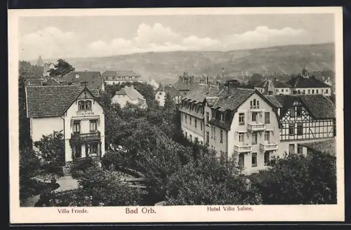 AK Bad Orb, Villa Friede, Hotel Villa Saline