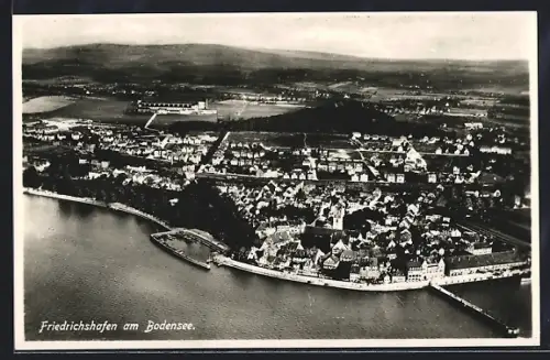 AK Friedrichshafen am Bodensee, Teilansicht
