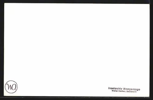 AK Wangerooge, Nordseebad, Strassenpartie