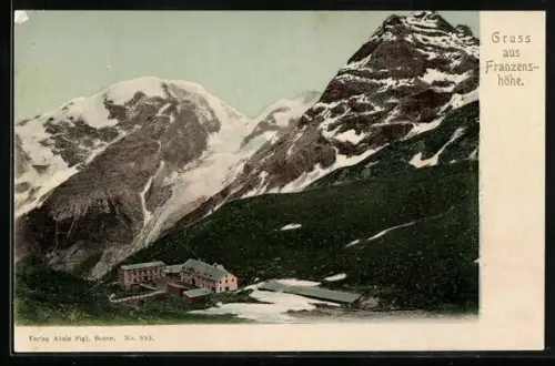 AK Franzenshöhe, Teilansicht zwischen den Bergen