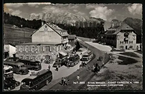 AK Karerpass, Restaurant Savoy an der Dolomitenstrasse