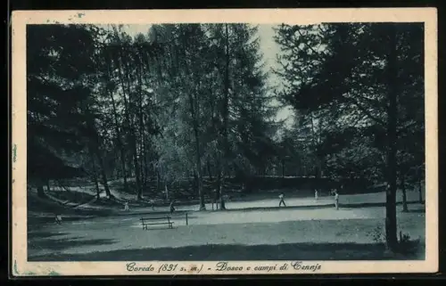 AK Coredo, Bosco e campi di Tennis