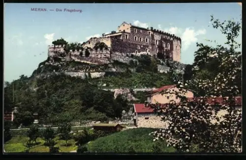AK Meran, Blick auf die Fragsburg