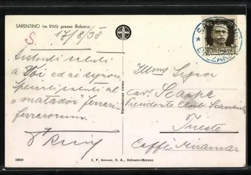 AK Sarentino presso Bolzano, Vista generale