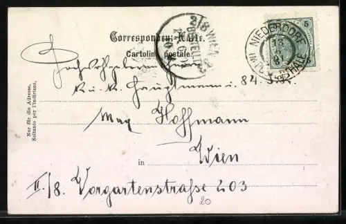 AK Plätzwiese, Ortspartie mit Dürrenstein