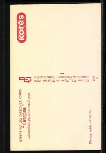 AK Schauspielerin Daniele Gaubert im Porträt