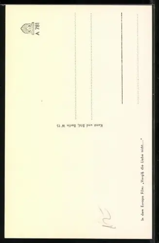 AK Schauspielerin Beate Koepnik mit sinnlichem Blick