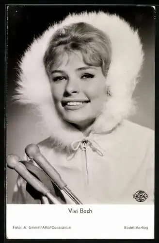 AK Schauspielerin Vivi Bach in dem Film Wir wollen niemals auseinandergehn