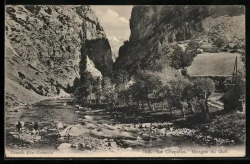 AK La Chapelue, Gorges du Guil