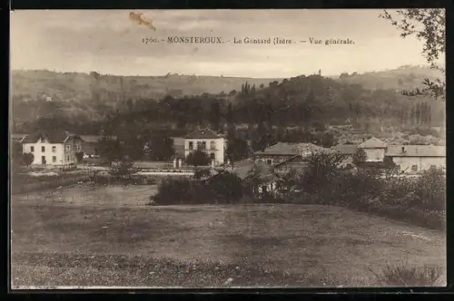 AK Monsteroux /Isère, Le Gontard, Vue générale