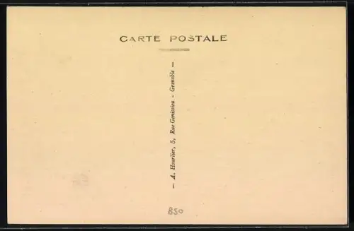 AK Mizoën, Au fond, chaîne de Belledonne