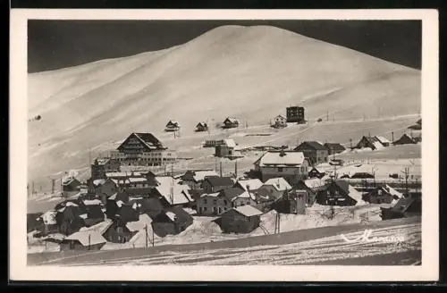 AK Alpe-d`Huez, Vue générale et le Signal d`Huez