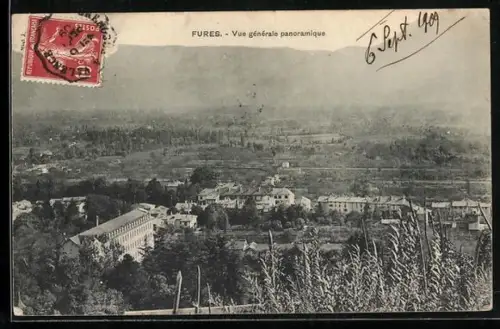 AK Fures, Vue générale panoramique
