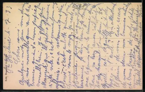 AK Grenoble, Le Pont suspendu sur le Drac et la Chaîne des Alpes