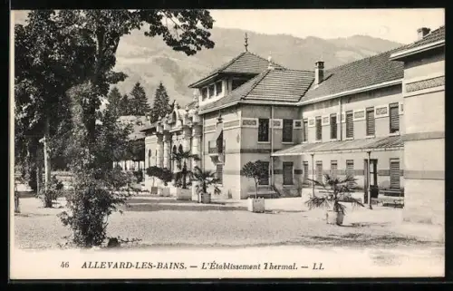 AK Allevard-les-Bains, L`Établissement thermal