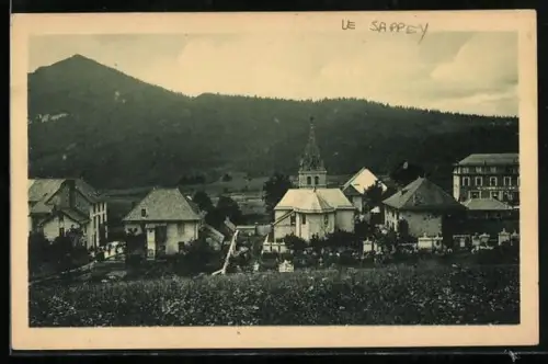 AK Le Sappey, L`Église et les Hôtels