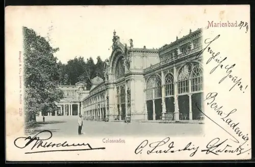 AK Marienbad, Colonnaden