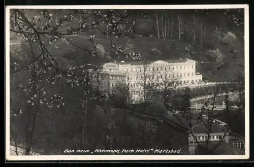 AK Karlsbad, Neues Richmond Park-Hotel