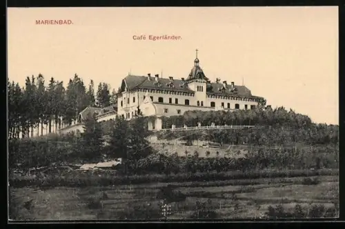 AK Marienbad, Cafe Egerländer