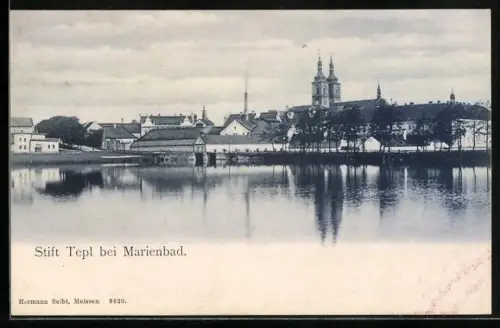 AK Tepl bei Marienbad, Stift Tepl