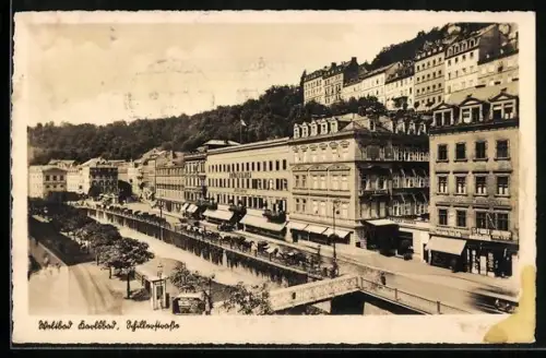 AK Karlsbad, Schillerstrasse
