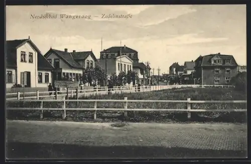 AK Wangerooge, Blick in die Zedeliusstrasse