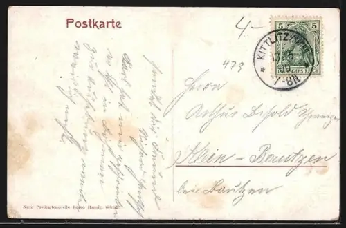 AK Löbau, Gasthaus Skala, Restaurant zur gemauerten Mühle, Gondelfahrt