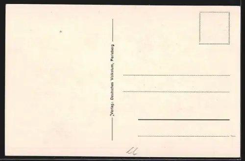 AK Perleberg, Grosser Markt mit Blick auf die Kirche und Rathaus