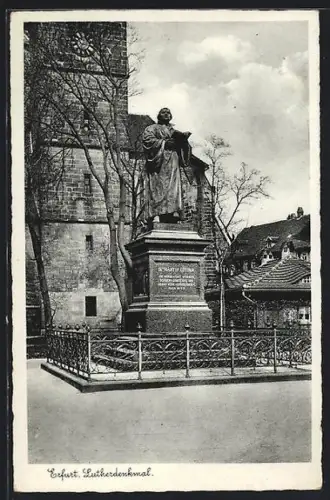 AK Erfurt, Lutherdenkmal