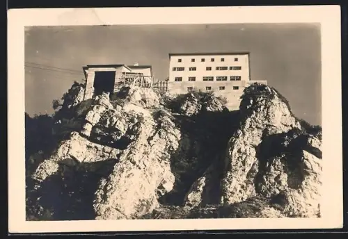 AK Bad Reichenhall, Berghotel Predigtstuhl