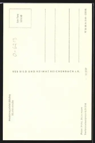 AK Stadtlengsfeld /Rhön, Marktstrasse