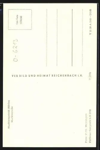 AK Stadtlengsfeld /Rhön, Marktstrasse