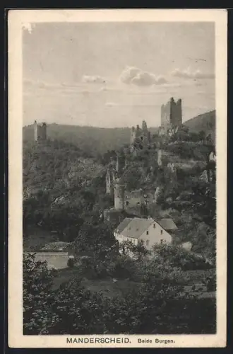AK Manderscheid, Beide Burgen
