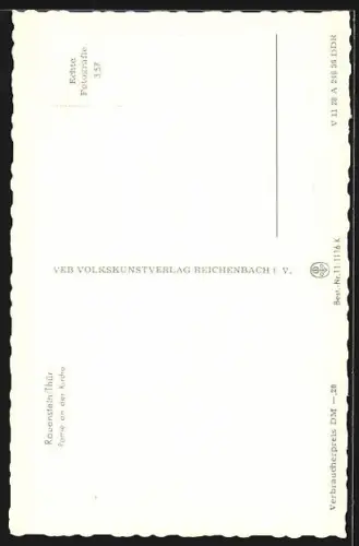 AK Rauenstein /Thür., Partie an der Kirche