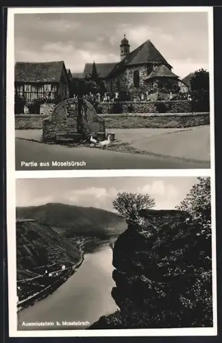 AK Moselsürsch, Partie und Ausoniusstein