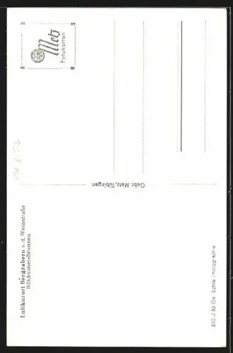 AK Bergzabern a. d. Weinstrasse, Böhämmer-Brunnen