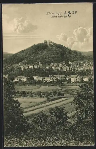 AK Biedenkopf, Blick aufs Schloss