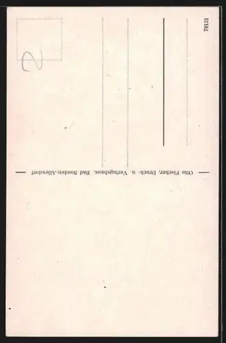 AK Bad Sooden-Allendorf, Partie am Stadtgraben