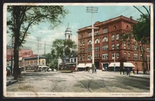 AK Portland, ME, Congress Square