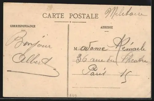 AK Bourges, Pont sur l`Yèvre, Avenue de la Gare, Strassenbahn