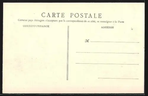 AK Fontainebleau, Place de l`Etape aux Vins, Strassenbahn