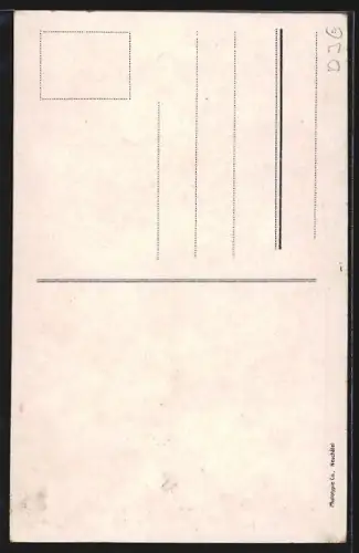 AK Genève, Rue du Mont Blanc, Strassenpartie mit Strassenbahn