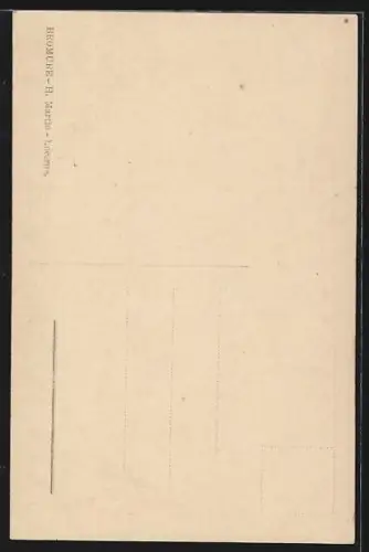 AK Zürich, Bahnhofstrasse mit Strassenbahn