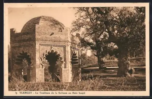 AK Tlemcen, Le Tombeau de la Sultane au Bois Sacré