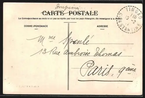 AK Timgad, Arc de Trajan