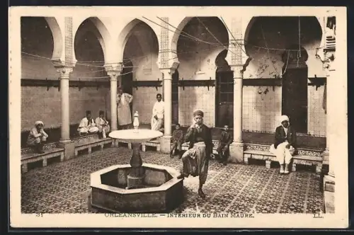 AK Orleansville, Intérieur du Bain Maure