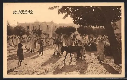 AK Bou-Saada, Place Colonel Pein