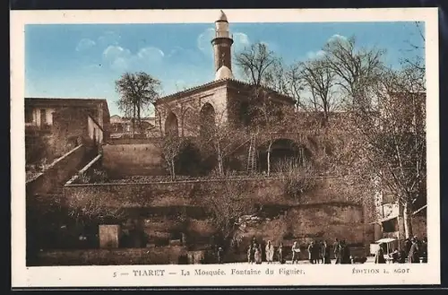 AK Tiaret, La Mosquée, Fontaine du Figuier