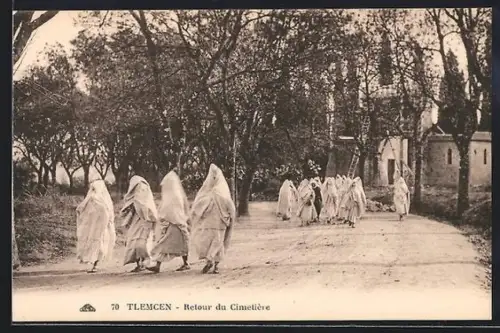 AK Tlemcen, Retour du Cimetière