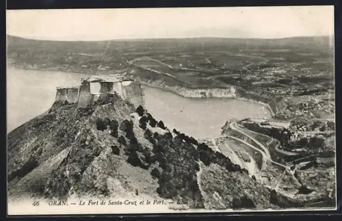 AK Oran, Le Fort de Santa-Cruz et le Port